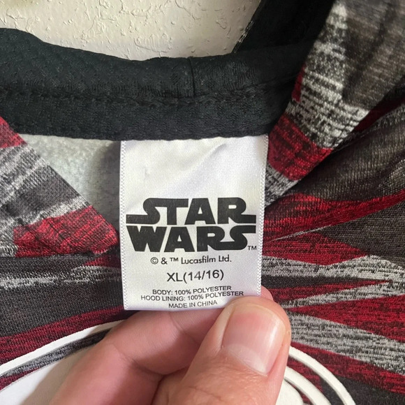 Kids Star Wars Storm Trooper Hoodie - Picture 2 of 3